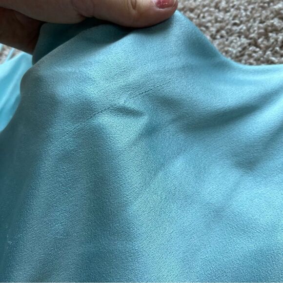 Alice + Olivia Silky Cowl Neck Mini Dress - Picture 2 of 16